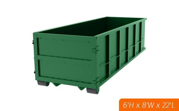 generally, we are able to deliver a thirty yard dumpster within 24-48 hours